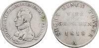 Brandenburg-Preußen 1/6 Taler (4 Groschen) Friedrich Wilhelm III. 1797-1840 -