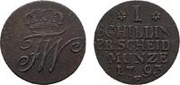 Brandenburg-Preußen Cu Schilling Friedrich Wilhelm II. 1786-1797 -