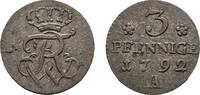 Brandenburg-Preußen 3 Pfennig Friedrich Wilhelm II. 1786-1797 -