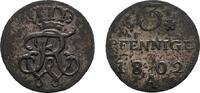 Brandenburg-Preußen 3 Pfennig Friedrich Wilhelm III. 1797-1840 -