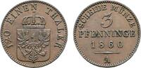 Brandenburg-Preußen Cu 3 Pfennig Friedrich Wilhelm IV. 1840-1861 -
