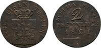Brandenburg-Preußen Cu 2 Pfennig Friedrich Wilhelm III. 1797-1840 -