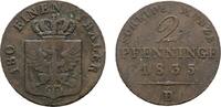 Brandenburg-Preußen Cu 2 Pfennig Friedrich Wilhelm III. 1797-1840 -