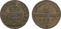 Brandenburg-Preußen Cu 2 Pfennig Friedrich Wilhelm IV. 1840-1861 -