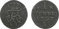 Brandenburg-Preußen Pfennig Friedrich Wilhelm II. 1786-1797 -