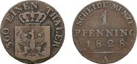 Brandenburg-Preußen Cu Pfennig Friedrich Wilhelm III. 1797-1840 -
