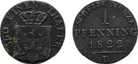 Brandenburg-Preußen Cu Pfennig Friedrich Wilhelm III. 1797-1840 -