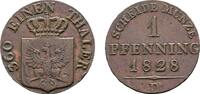Brandenburg-Preußen Cu Pfennig Friedrich Wilhelm III. 1797-1840 -