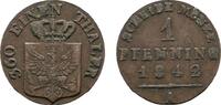Brandenburg-Preußen Cu Pfennig Friedrich Wilhelm IV. 1840-1861 -