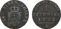 Brandenburg-Preußen Cu Pfennig Friedrich Wilhelm IV. 1840-1861 -
