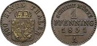 Brandenburg-Preußen Cu Pfennig Friedrich Wilhelm IV. 1840-1861 -