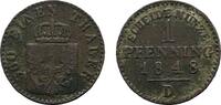 Brandenburg-Preußen Cu Pfennig Friedrich Wilhelm IV. 1840-1861 -