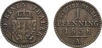 Brandenburg-Preußen Cu Pfennig Friedrich Wilhelm IV. 1840-1861 -
