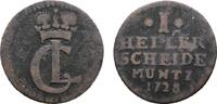 Hessen-Kassel Cu Heller Karl 1670-1730 -