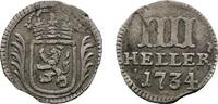 Hessen-Kassel 4 Heller Friedrich I. 1730-1751 -