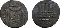 Hessen-Kassel 4 Heller Friedrich I. 1730-1751 -