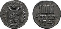 Hessen-Kassel 4 Heller Friedrich I. 1730-1751 -