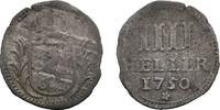 Hessen-Kassel 4 Heller Friedrich I. 1730-1751 -