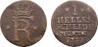 Hessen-Kassel Cu Heller Friedrich I. 1730-1751 -