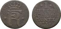 Hessen-Kassel Cu Heller Friedrich I. 1730-1751 -
