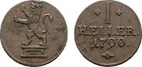 Hessen-Kassel Cu Heller Wilhelm IX. 1785-1803 -