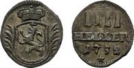 Hessen-Kassel 4 Heller Wilhelm VIII. 1751-1760 -
