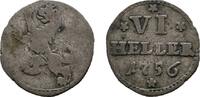 Hessen-Kassel 6 Heller Wilhelm VIII. 1751-1760 -