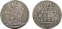 Hessen-Kassel 1/24 Taler Wilhelm IX. 1785-1803 -