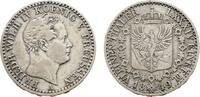 Brandenburg-Preußen 1/6 Taler Friedrich Wilhelm IV. 1840-1861 -