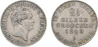 Brandenburg-Preußen 2 1/2 Silbergroschen Friedrich Wilhelm IV. 1840-1861 -