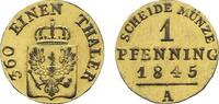Brandenburg-Preußen Cu Pfennig Friedrich Wilhelm IV. 1840-1861 -