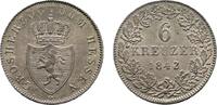 Hessen-Darmstadt 6 Kreuzer Ludwig II. 1830-1848 -