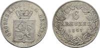 Hessen-Darmstadt 6 Kreuzer Ludwig II. 1830-1848 -