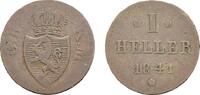 Hessen-Darmstadt Cu Heller Ludwig II. 1830-1848 -