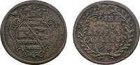 Sachsen-Gotha-Altenburg Cu Heller Friedrich II. 1691-1732 -