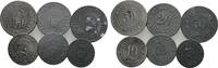 Neumünster 5, 10, 20, 50 Pfennig -
