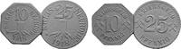 Neurode 10, 25 Pfennig -