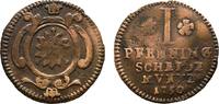 Schaumburg-Lippe Cu Pfennig Wilhelm I. Friedrich Ernst 1748-1777 -