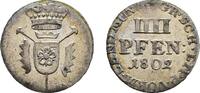 Schaumburg-Lippe 4 Pfennig Georg Wilhelm unter Vormundschaft seiner Mutter 1787-1807 -