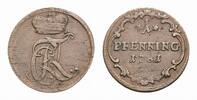 Löwenstein-Wertheim-Rochefort Cu Pfennig Karl Thomas 1735-1789 -