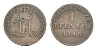 Oldenburg Cu Pfennig Paul Friedrich August 1829-1853 -