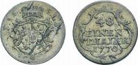 Sachsen-Coburg-Saalfeld 1/48 Taler Ernst Friedrich 1764-1800 -