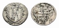 Sachsen-Gotha-Altenburg 3 Pfennig Friedrich I. 1675-1691 -