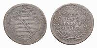 Sachsen-Gotha-Altenburg Cu Heller Friedrich II. 1691-1732 -
