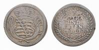Sachsen-Gotha-Altenburg Cu Heller Friedrich II. 1691-1732 -