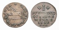 Braunschweig-Wolfenbüttel Cu Pfennig Karl 1815-1830 -