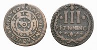 Osnabrück, Stadt Cu 3 Pfennig -