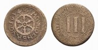 Wiedenbrück Cu 3 Pfennig -