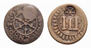 Wiedenbrück Cu 3 Pfennig -