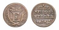 Sachsen-Hildburghausen Cu Heller Ernst 1680-1715 -
